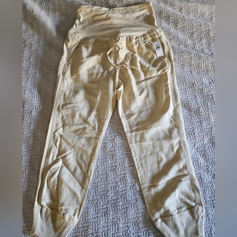 Gap Matenity Khaki Crops